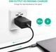 Швидкий зарядний пристрій Ugreen USB Type-C PD 2.0 QC 3.0 30W Black «CD127» - зображення 3