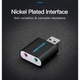 Карта Vention звуковая внешняя USB AUX Black (VAB-S17-BK) - изображение 14