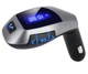 FM модулятор X5 Car Kit Bluetooth USB MicroSD MP3 модулятор, фм трансмиттер, блютуз модулятор для автомагнитолы, втомобильный FM модулятор, трансмиттер для авто с Bluetooth MP3 AUX передатчик X5 Черный - изображение 1