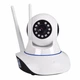 Беспроводная поворотная IP-камера видеонаблюдения Wi-Fi Smart Net Camera Q5 с датчиком движения и ночным Поворотная сетевая IP-камера Белый - изображение 1