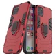 Чохол Ring case для Apple Iphone 11 Pro Max броньований бампер з кільцем червоний - зображення 1
