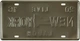 Металлическая табличка "Нью-Йорк (Живи, Смейся)" (ms-001183) - изображение 2
