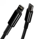 Кабель Type-C-Lightning Baseus Tungsten PD 20W Gold 1m (CATLWJ-01) - изображение 5