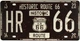 Металлическая табличка "Historic Route 66 (HR 66)" (ms-001210) - изображение 1