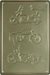 Металлическая табличка "Indian (Three Scout)" (ms-001842) - изображение 2