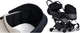 Дитяча коляска для двійні Bumprider Connect 2 Black шасі White - зображення 3