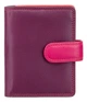 Женское кожаное портмоне Visconti rb40 plum m - изображение 1
