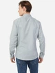 Рубашка хлопковая мужская Colin's CL1048576GRN XL Серая - изображение 2