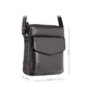 Чоловіча шкіряна сумка з RFID захистом Visconti ML36 Веспер A5 (Black) - зображення 2