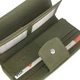 Кошелек женский кожаный Eminsa 2149 11-36 хаки - изображение 3
