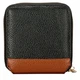 Шкіряний жіночий гаманець Smith and Canova 26803 Althorp (Black-Tan) - зображення 5