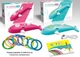 Ручка 3D аккумуляторная с трафаретом дельфин 3D pen K9903 Берюзовый (М- 13664) - изображение 3