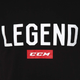 Футболка CCM Legend Tee T4835 SR взрослая, Размер S, черный, T4835-SR-S - изображение 4