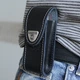 Чохол шкіряний Victorinox для ножів чорний 84-91 мм на липучці 4.0520.3 - зображення 8