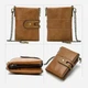 Кошелек кожаный для карточек Vintage leather-14681 Коричневый - изображение 2