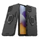 Чехол Iron Ring для Samsung Galaxy M32 / M325 бампер противоударный с подставкой Black - изображение 1