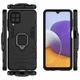 Чехол Iron Ring для Samsung Galaxy M32 / M325 бампер противоударный с подставкой Black - изображение 9