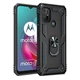 Чехол Shield для Motorola Moto G10 бампер противоударный с подставкой Black - изображение 3