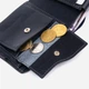 Мужское портмоне кожаное Grande Pelle leather-11323 Синее - изображение 5