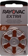 Батарейки для слуховых аппаратов Rayovac EXTRA № 312 (6шт/уп) - изображение 1