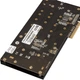 Плата розширення Frime PCI-E x8 to 4 x M.2 (M Key), PLX8724 (ECF-PCIEtoSSD011) - зображення 4