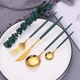 Набор столовых приборов Kitchen зелёный - изображение 3
