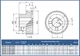 Шестерня косозубая стальная модуль 1.5 под шпонку CNCPROM GHLM1.5-Z30-D20К для зубчатой рейки 30 зубьев диаметр 20 мм (65-105) - изображение 3