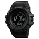 Оригинальные часы с компасом Skmei 1356 Compass Черные - изображение 1