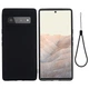 Силиконовый (TPU) чехол Deexe Silicone Case для Google Pixel 6 Pro - Black - изображение 2