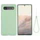 Силіконовий (TPU) чохол Deexe Silicone Case для Google Pixel 6 - Green - зображення 1