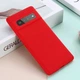 Силиконовый (TPU) чехол Deexe Silicone Case для Google Pixel 6 Pro - Red - изображение 3