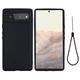 Силіконовий (TPU) чохол Deexe Silicone Case для Google Pixel 6 - Black - зображення 1