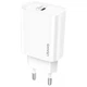 Адаптер сетевой USAMS T39 Single Port PD Fast Charger US-CC131 |1Type-C, 20W, PD3.0| white - изображение 1