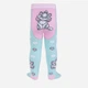 Дитячі колготки 2-3 роки бавовняні для дівчаток Conte Kids Disney 17С-130СПМ-525 14 р 92-98 см Блідо-бірюзові (4810226463284) - зображення 2