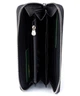 Кожаное мужское портмоне с ручкой Marco Coverna MC-802-1 (JZ6708) черный - изображение 4