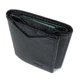 Компактный мужской кошелек из натуральной кожи MD Leather MD-610-A (JZ6717) черный - изображение 8