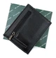Компактный мужской кошелек из натуральной кожи MD Leather MD-610-A (JZ6717) черный - изображение 14