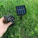 Вулична гірлянда на сонячній батареї 200 LED 20 метрів, чорний дріт, різнобарвна 1202-01 - зображення 6