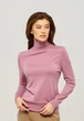 Джемпер Marc & Andre водолазка полуприлегающего кроя 40 Розовый Warmwear W21-00SC518 - изображение 3
