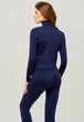 Джемпер Marc & Andre водолазка полуприлегающего кроя 38 Темно-синий Warmwear W21-00SC218 - изображение 5