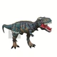 Большой динозавр Bino Карнотавр Carnotaurus резиновый детализированный со звуковыми эффектами 29*62*14,5 см - изображение 2