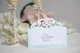 Рассадочные карточки для гостей "Вензель" в синих оттенках, WP Wedding Pro, Голубой перламутр, 1шт - изображение 1