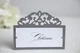 Карточки на стол "Вензель" , WP Wedding Pro, Серый, 1шт - изображение 3
