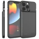 Чохол акумулятор iBattery для iPhone 13 Pro Max 4800 mAh black - зображення 9