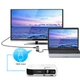 USB-хаб U&P BYL-1010N Type-C - LAN RJ45 / HDMI / 2xUSB 3.0 / USB Type-C Grey (BYL-1010N-GY) - зображення 5