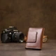 Картхолдер кожаный Grande Pelle leather-11411 Коричневая - изображение 7