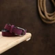 Женский кожаный ремень 1,4х121 см Vintage Фиолетовый 000168446 - изображение 8