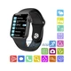 Умные смарт часы Smart Watch M16 PLUS, голосовой вызов, тонометр, оксиметр, пульсометр, шагомер, режим спорт, Android/IOS, для мужчин и женщин, чёрные (000438667) - изображение 2