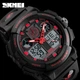 Мужские часы Skmei 1270 черный-красный - изображение 5
