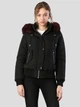 Куртка демисезонная короткая с капюшоном женская Colin's CL1035279BLK XS Черная - изображение 4